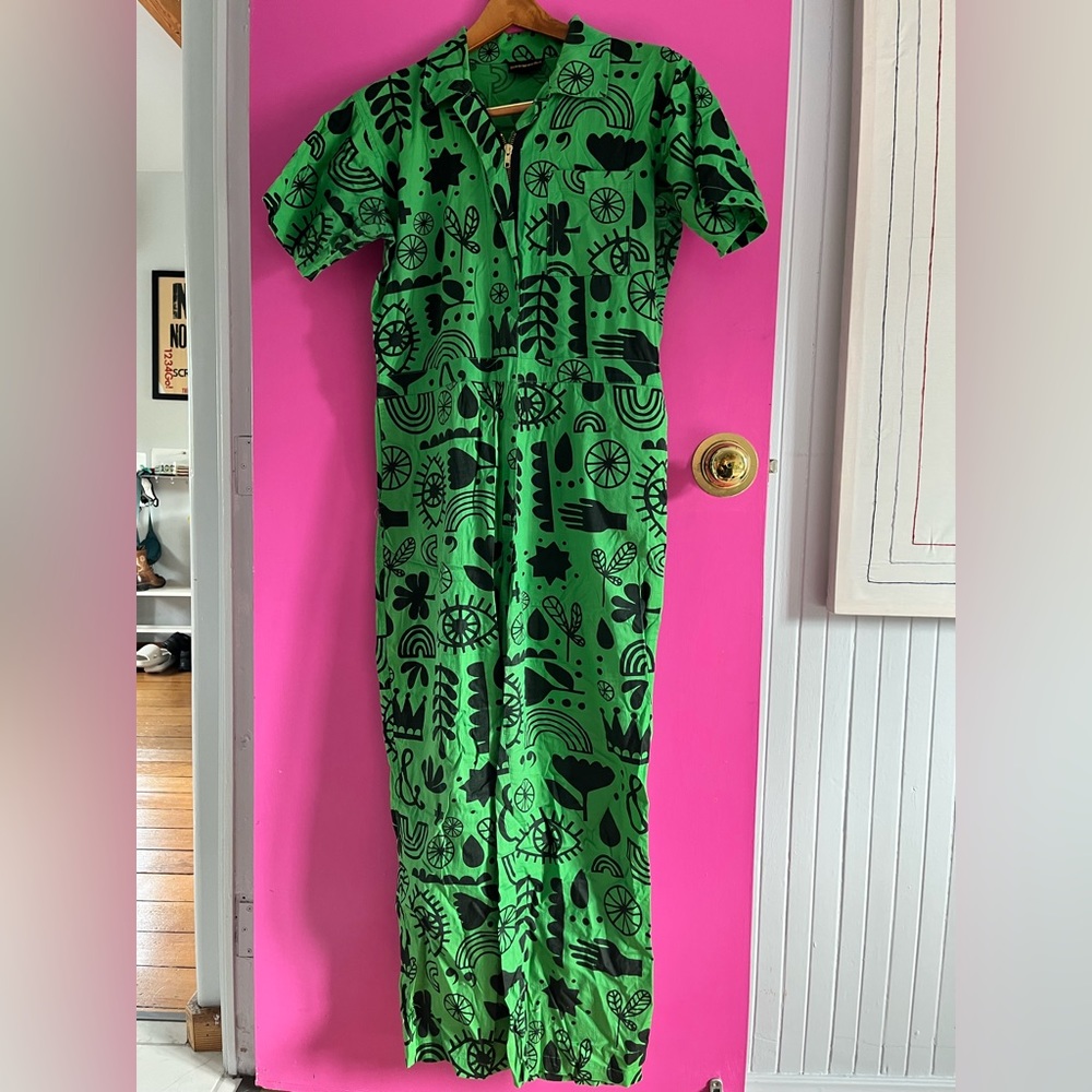 Medium Green Nooworks Jumpsuit